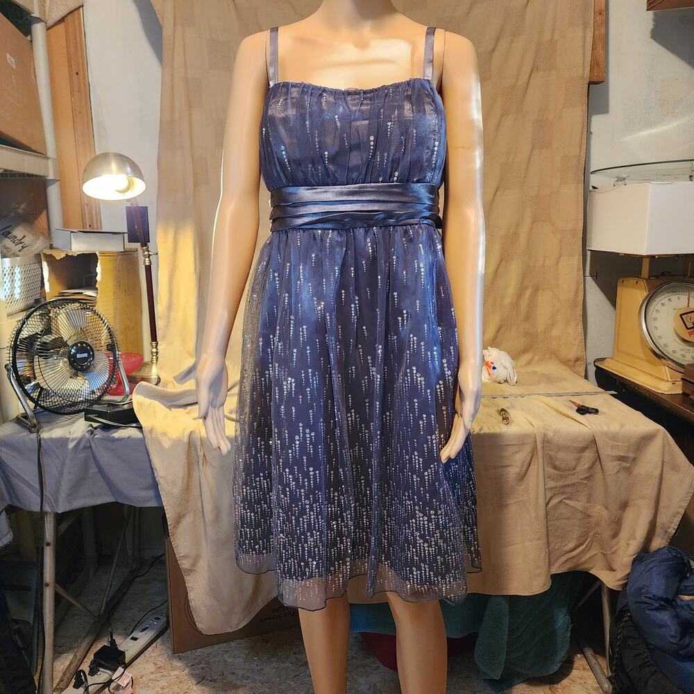 Charcoal Grey City Triangle Dress, Size 14